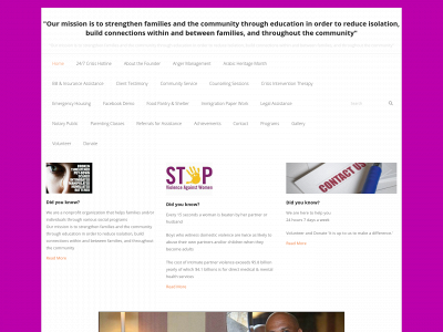 wafaaorganization.org snapshot