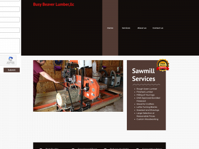 busybeaverlumber.com snapshot