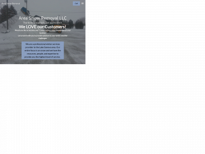 areasnowremoval.com snapshot