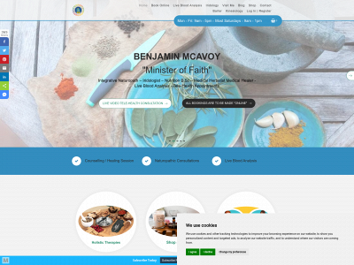 www.benjaminmcavoy.com snapshot