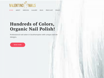 valentinonails.co.uk snapshot