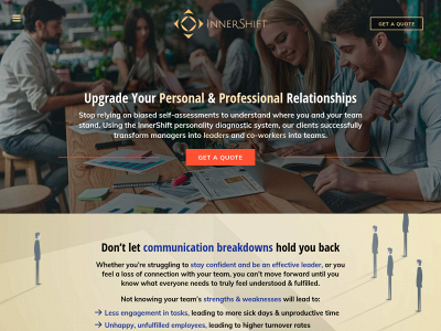 innershift.com snapshot
