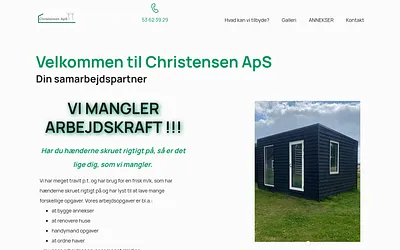 christensenaps.dk snapshot