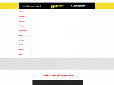 warpspeed.co.uk snapshot