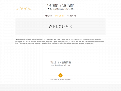 teachingandsurviving.com snapshot