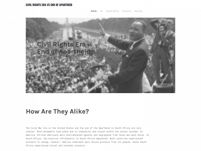 civilrightsandapartheid.weebly.com snapshot