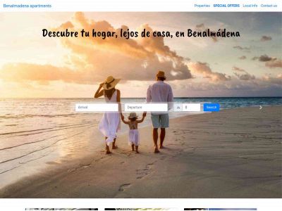 benalmadenapartments.com snapshot