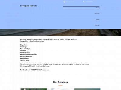 harrogateminibus.co.uk snapshot