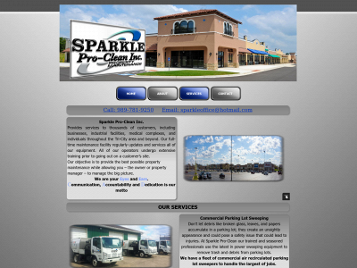 sparkleproclean.biz snapshot