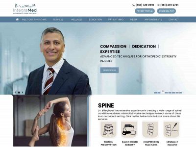 www.integramedspine.com snapshot