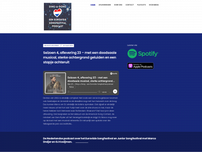 songfestivalpodcast.nl snapshot