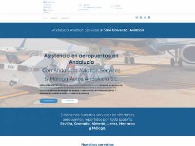 andaluciaaviationservices.com snapshot