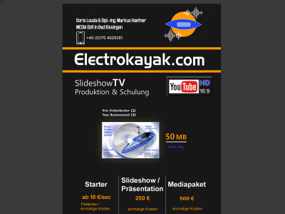 electrokayak.net snapshot