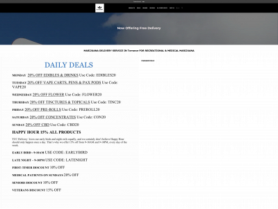 tccdelivery.com snapshot