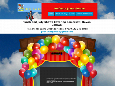 punchandjudysouthwest.co.uk snapshot
