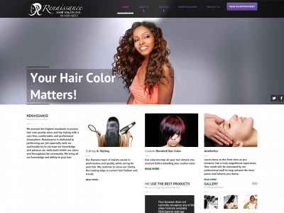 renaissancehaircare.com snapshot