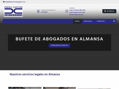 diegocantosabogados.com snapshot