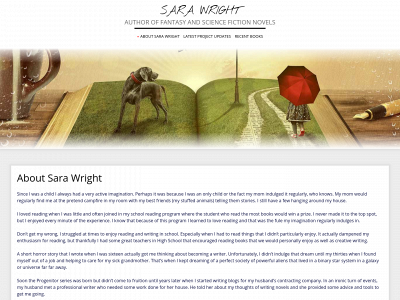 sarawrightbooks.com snapshot