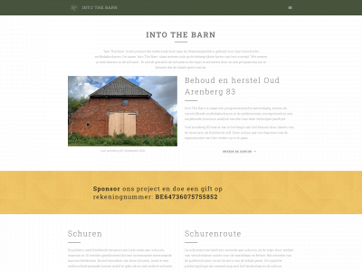 intothebarn.be snapshot