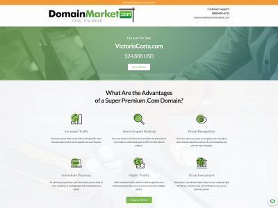 victoriacosta.com snapshot