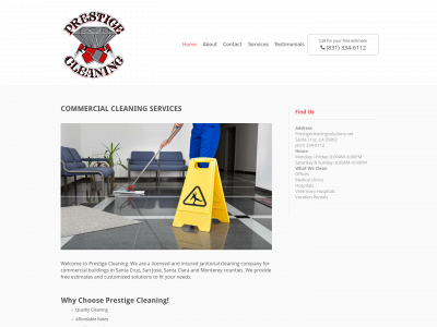 prestigecleaningsolutions.net snapshot