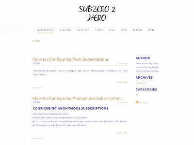 subzerotohero.weebly.com snapshot