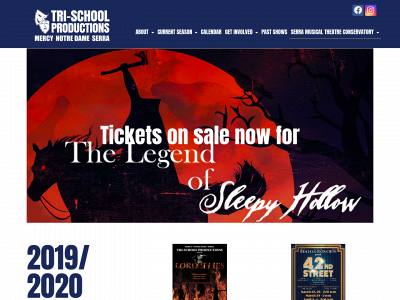 trischoolproductions.com snapshot