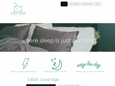 cocovelvet.com snapshot