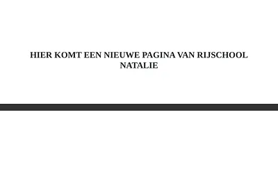 rijschoolnatalie.nl snapshot