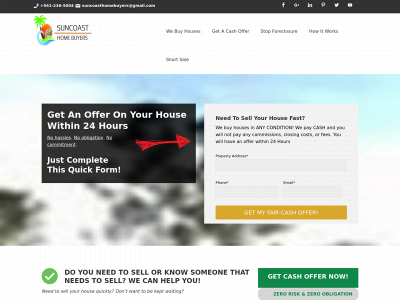 suncoasthomebuyers.com snapshot