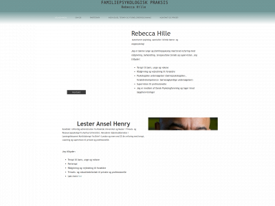 rebeccahille.dk snapshot