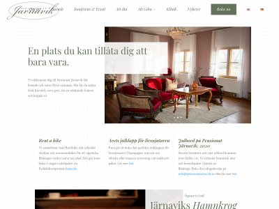 pensionatjarnavik.se snapshot