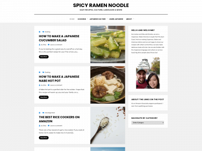 spicyramennoodle.com snapshot