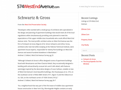574westendavenue.com snapshot