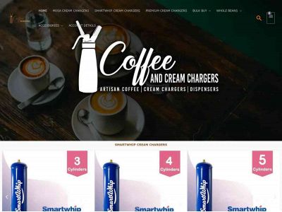 coffeeandcreamchargers.co.uk snapshot