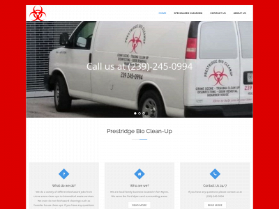 atprestridgebiocleanup.com snapshot