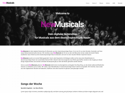 newmusicals.weebly.com snapshot