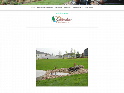 rainmakerlandscapes.com snapshot
