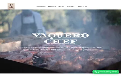 vaquerocatering.com snapshot