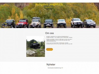 kungalvsjeepklubb.com snapshot