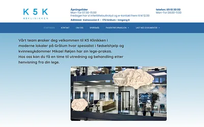 k5klinikken.no snapshot