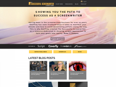 thesuccessfulscreenwriter.com snapshot