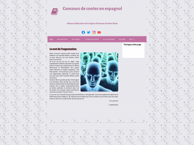 concoursdecontesespagnolmelh.simplesite.com snapshot