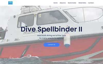 divespellbinder.com snapshot