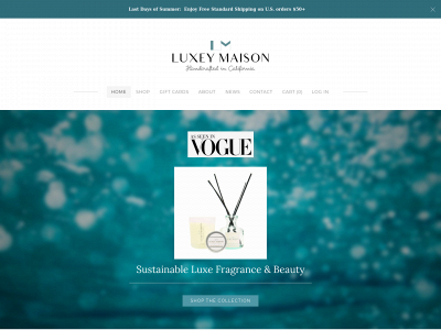 www.luxeymaison.com snapshot