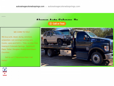 autosalvagecoloradosprings.com snapshot