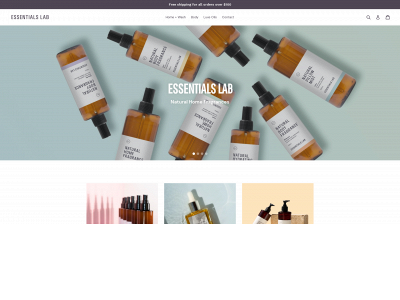 www.theessentialslab.com snapshot
