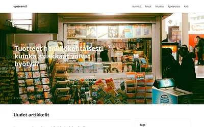 www.upsteam.fi snapshot