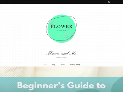 flowerandme.com snapshot
