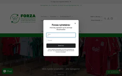 forzasecondhand.no snapshot